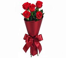 Букет 5 Красных роз Эдлесс Лав #REPLACE_PRED# Золотаревке Ставропольского края