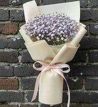 Букет цветов из:  Гипсофила в Золотаревке Ставропольского края