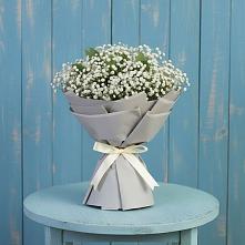 Букет цветов из:  Гипсофила в Золотаревке Ставропольского края
