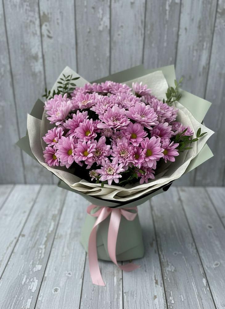 Букет цветов из: Хризантемы в Золотаревке Ставропольского края