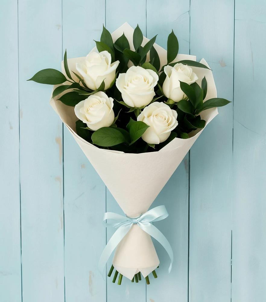 Букет цветов из: Розы в Золотаревке Ставропольского края