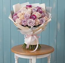 Букет цветов из:  Розы в Золотаревке Ставропольского края