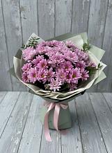 Букет цветов из:  Хризантемы в Золотаревке Ставропольского края