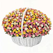 Премиум букет из: Розы в Золотаревке Ставропольского края