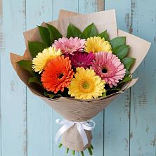 Букет цветов из:  Герберы в Золотаревке Ставропольского края