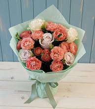 Букет цветов из:  Розы в Золотаревке Ставропольского края
