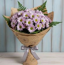 Букет цветов из:  Хризантемы в Золотаревке Ставропольского края