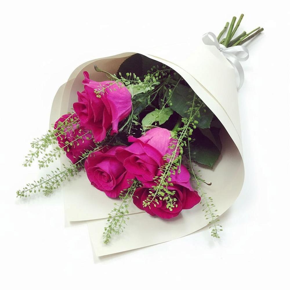 Букет цветов из: Розы в Золотаревке Ставропольского края