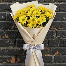 Букет цветов из:  Хризантемы в Золотаревке Ставропольского края