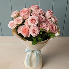 Букет Розовый шарм в Золотаревке Ставропольского края
