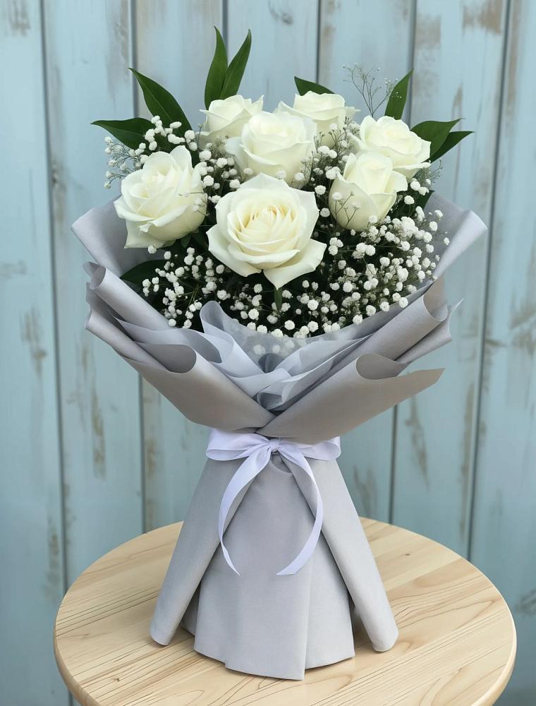 Букет цветов из: Розы в Золотаревке Ставропольского края