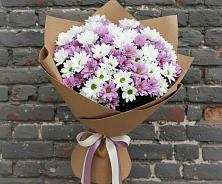 Букет цветов из:  Хризантемы в Золотаревке Ставропольского края