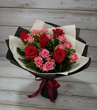 Букет цветов из:  Розы в Золотаревке Ставропольского края