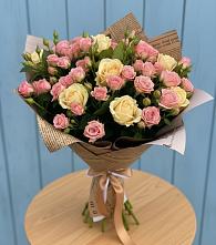 Букет цветов из:  Розы #REPLACE_PRED# Золотаревке Ставропольского края