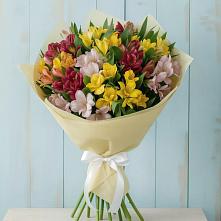 Букет цветов из:  Альстромерии в Золотаревке Ставропольского края