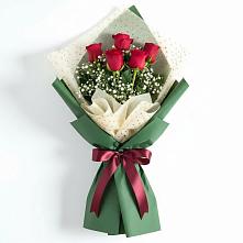 Букет цветов из:  Розы в Золотаревке Ставропольского края