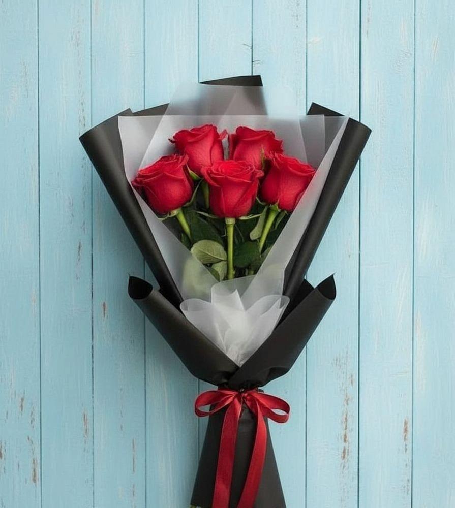 Букет цветов из: Розы в Золотаревке Ставропольского края