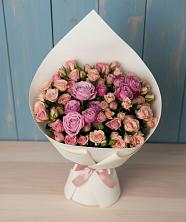 Букет цветов из:  Розы в Золотаревке Ставропольского края